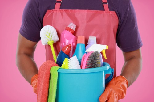 Professional office cleaning in an SE11 workplace with desks and communal areas