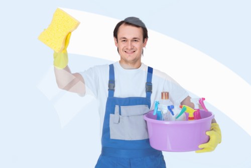 Local house cleaners in SE11 preparing a tidy living space