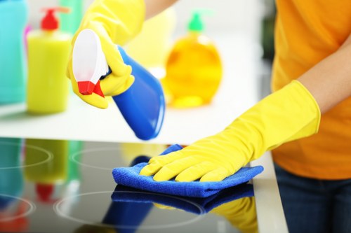 Carpet cleaning for a commercial space in SE11