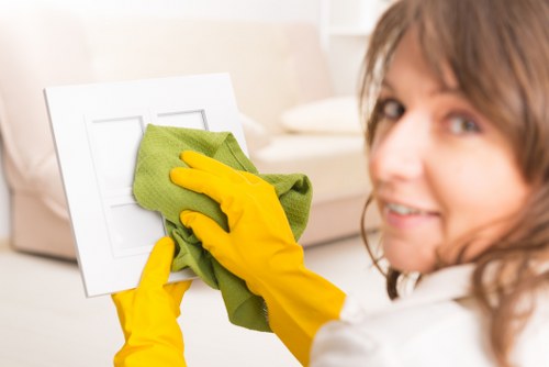 Deep bathroom cleaning for a SE11 rental property